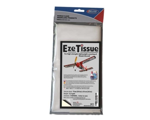 EZE Tissue Bespannpapier wei&szlig; natur (5 Bogen)