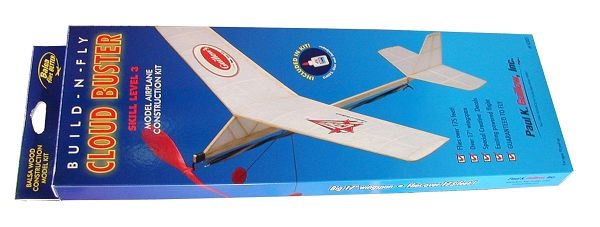 Cloud Buster Balsabausatz Gummimotorantrieb