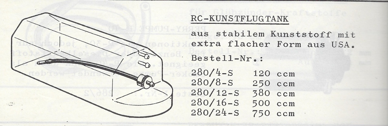 RC-Kunstflugtank, 500 ccm