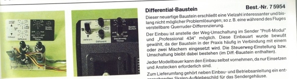 Differential-Baustein* Rarit&auml;t 80-iger Jahre