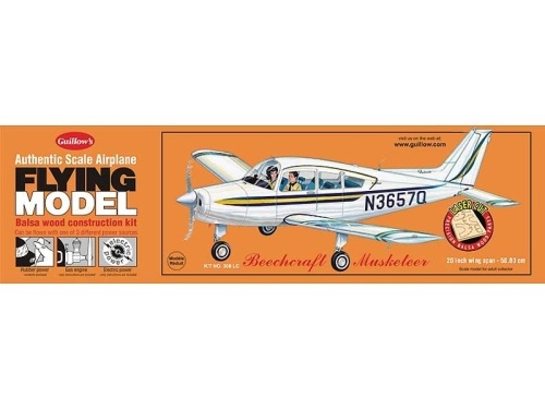 Beechcraft Musketeer Balsabausatz