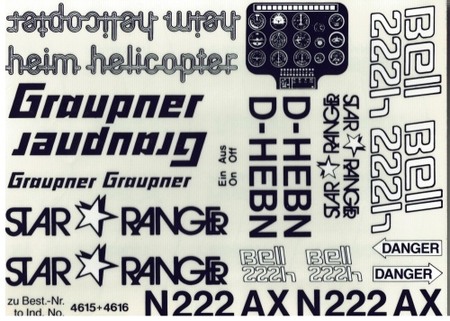 Dekorbogent für Helis