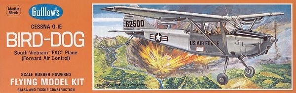 Cessna Bird Dog Balsabausatz
