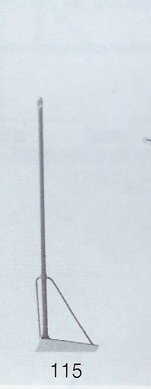 Fahnenstock Höhe ca.90mm
