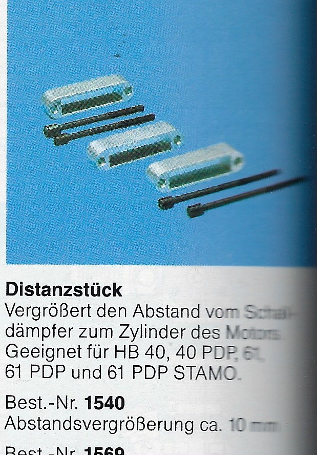 Distanzstück für HB-40,61, 61PDP Stamo