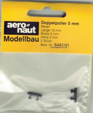 Dopp-Poller Metall       2-Stück