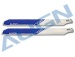 Hauptrotorbl.315 Glasfiber weiss
