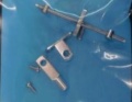 Stagspanner Messing verchromt u. Alu
