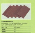 Schleifleinwand  K&ouml;rnung 40