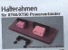 Halterahmen XT60 aus eloxiertem Alu