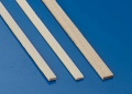 Lindenleisten 1x3 mm natur  1-m lang